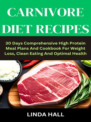 cover image of CARNIVORE DIET RECIPES